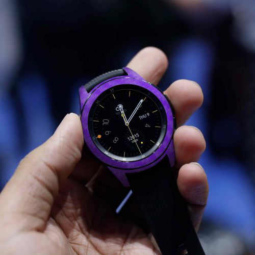 Samsung_Galaxy Watch 42mm_Purple_Fiber_4
